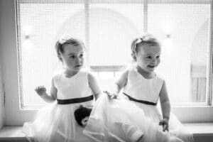 Wedding At Home Flower Girls