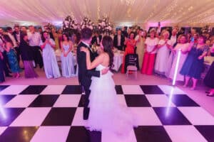 Marquee Wedding Fairy Light Ceiling