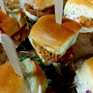 Pulled Pork Sliders - Canapes