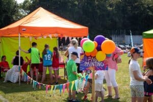 Corpotate Family Day Face Painting